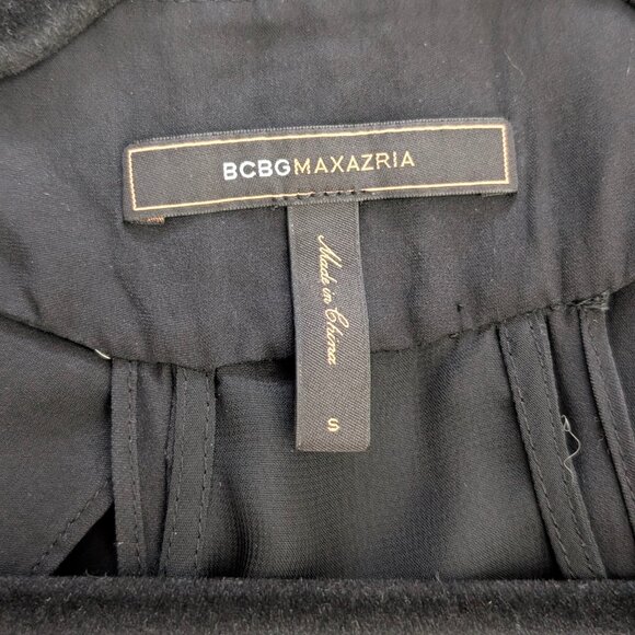 BCBGMaxAzria Silk Sequin Layered Halter Top - Picture 7 of 8